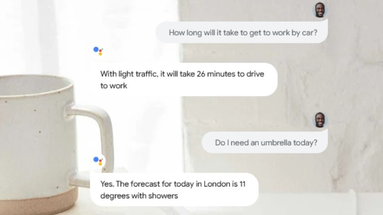 Google Assistant daily routine