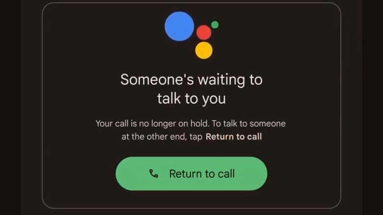 Google Assistant Hold For Me feature