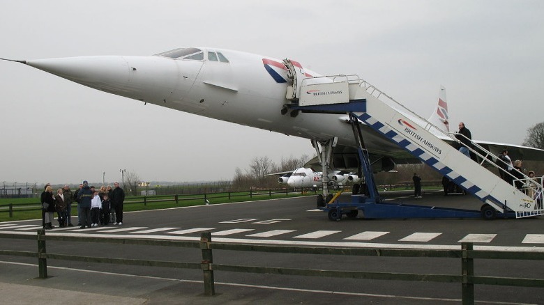 Concorde boarding