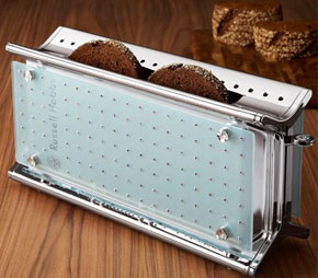 crystal encrusted toaster with swarvoski crystals