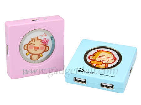 Cutie Monkeys USB Hub