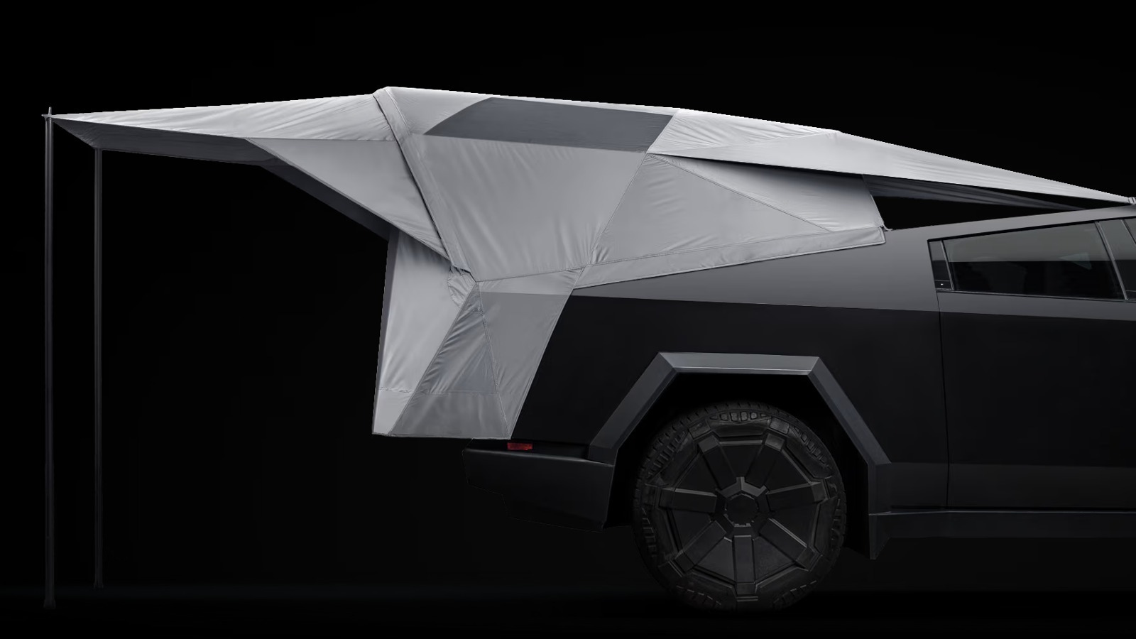 The Cybertruck's Awful Tent Accessory Might Be One Of Tesla's Biggest Let Downs Yet