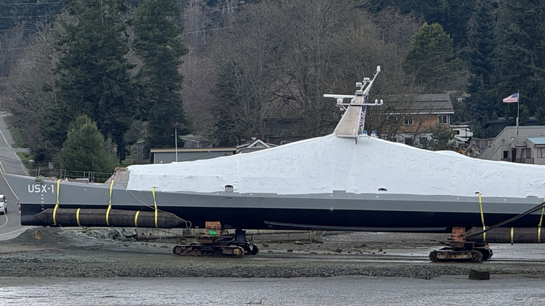 NOMARS USX-1 Defiant in drydock