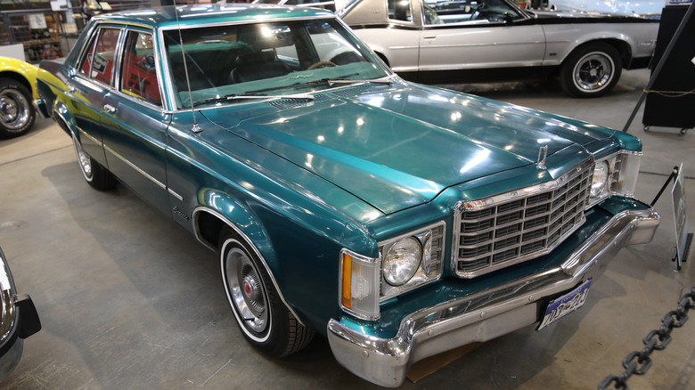 1977 Ford Granada at a museum