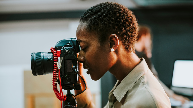 photographer snapping a photo