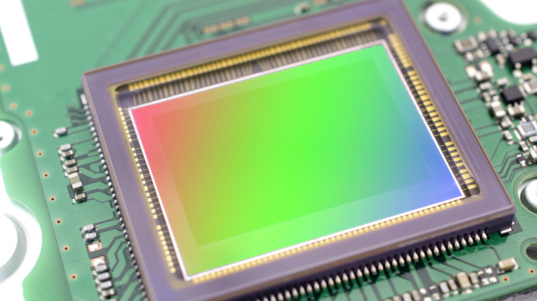 image of an image sensor 