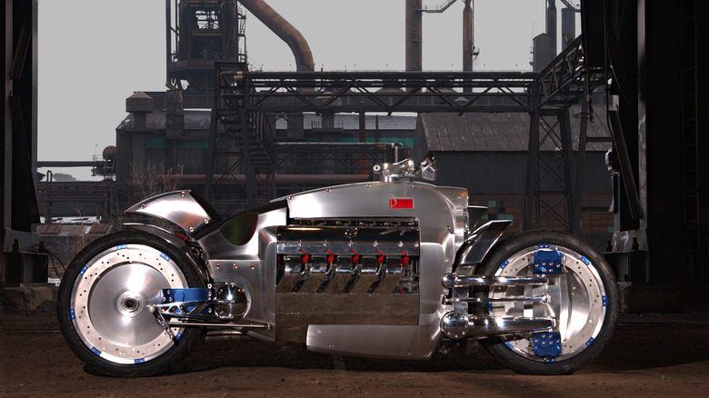 Dodge Tomahawk concept side view