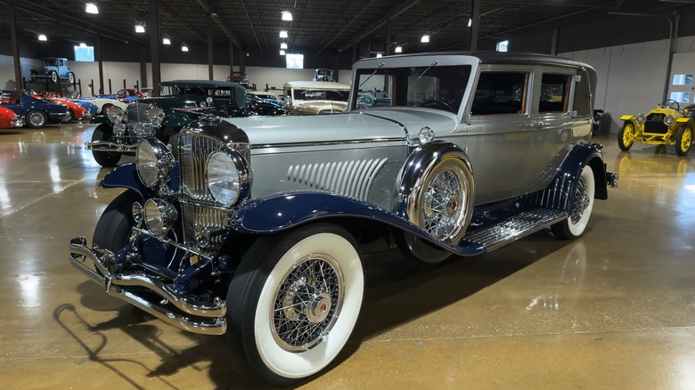 1930 Duesenberg Model J Limousine in museum