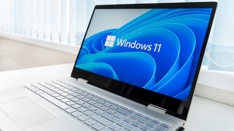 Windows 11 laptop