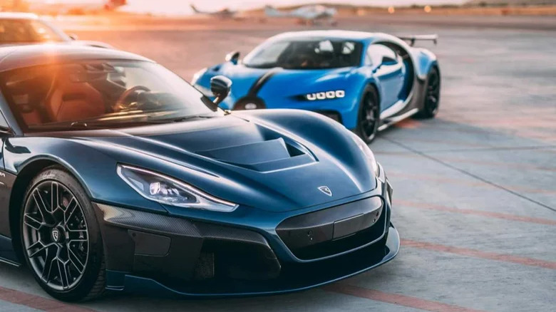 Rimac Rivera and Bugatti Chiron