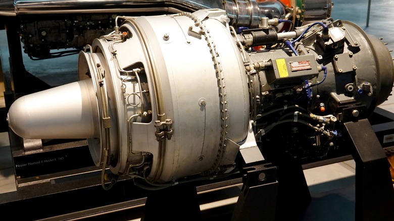 Lycoming T53-L-1 Turboshaft Engine