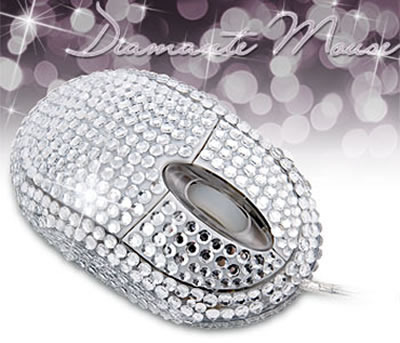 Diamente shiny USB Mouse