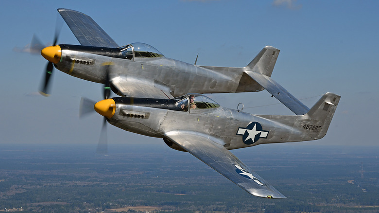 North American Aviation F-82 P-82 XF-82 Twin Mustang
