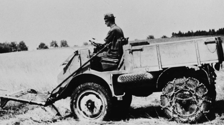 1946 Mercedes-Benz Unimog, powered by OM 636 diesel engine