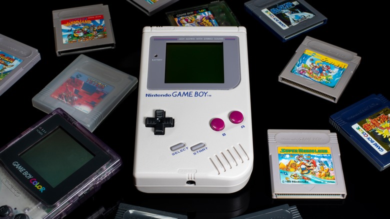 Nintendo Gameboy with games