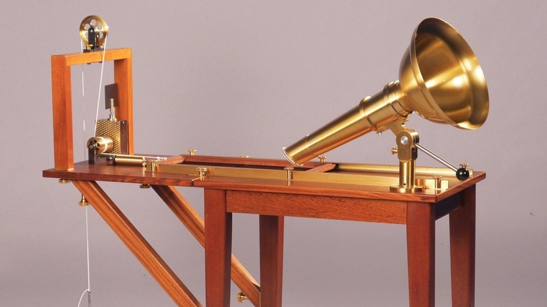 Phonautograph replica