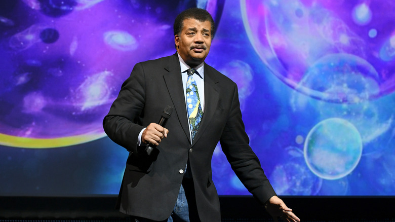 Neil deGrasse Tyson on stage