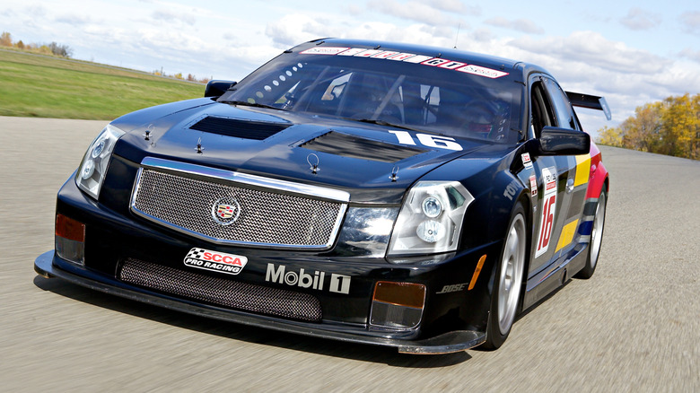 2004 Cadillac CTS-V.R race car on track