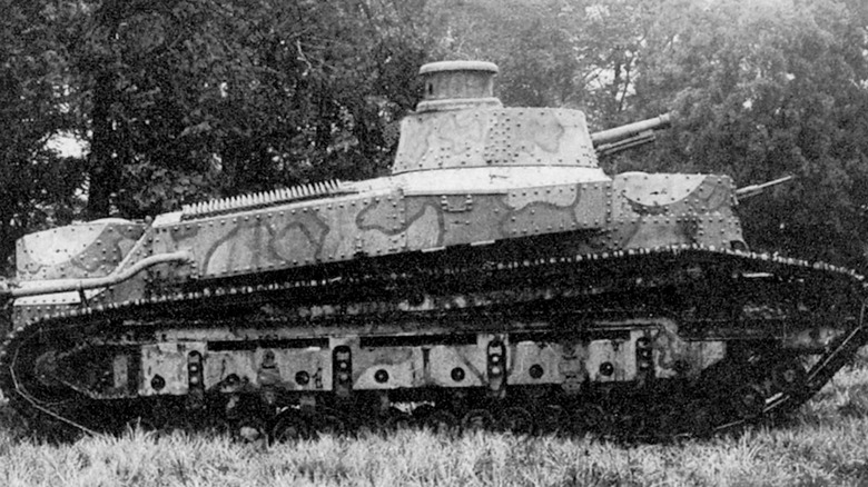 Type 87 Chi-I tank side