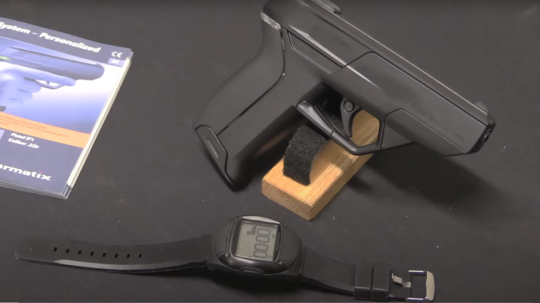 smart gun and watch