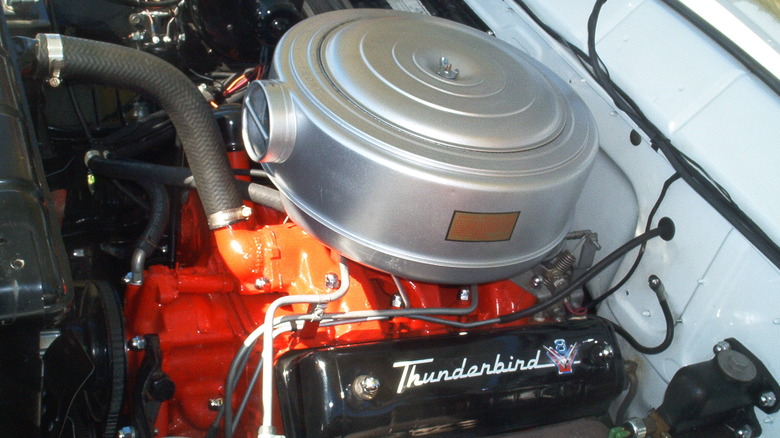 A 292 Y-block engine in a 1955 Ford Crown Victoria Skyliner