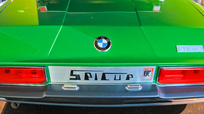 Rear end of BMW 2800 Bertone