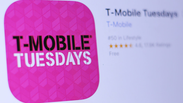 T-Mobile Tuesdays App Store listing