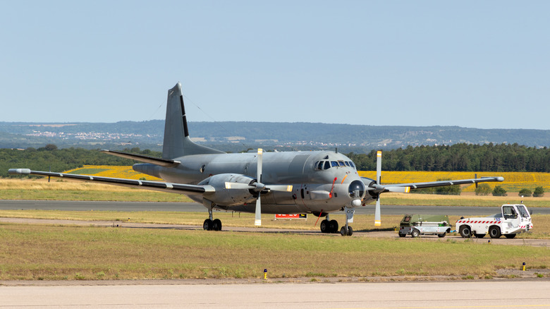 an Atlantic in the tarmac