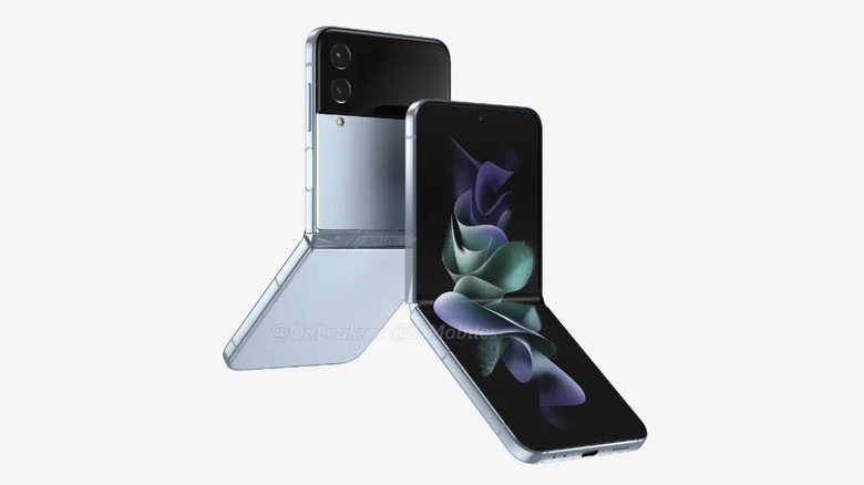 Samsung Galaxy Z Flip 4 render