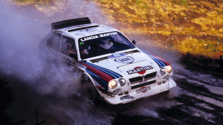 Lancia Delta S4 at the RAC Rally