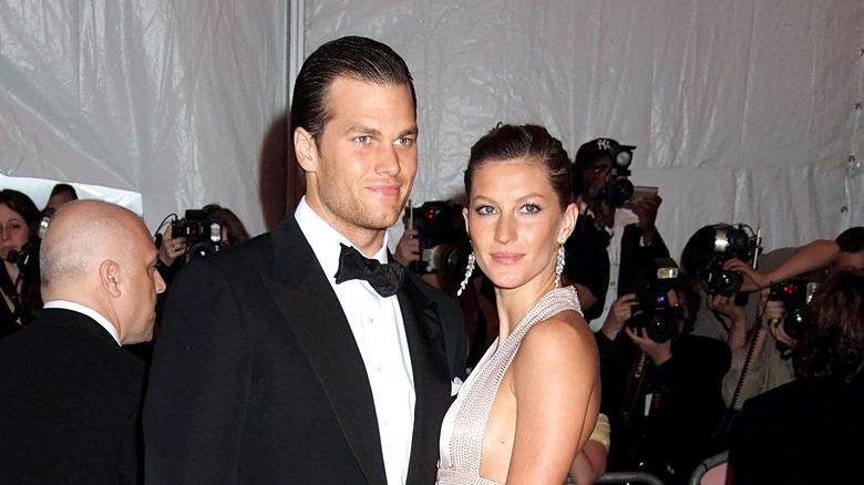 Tom Brady and Gisele Bündchen at an event