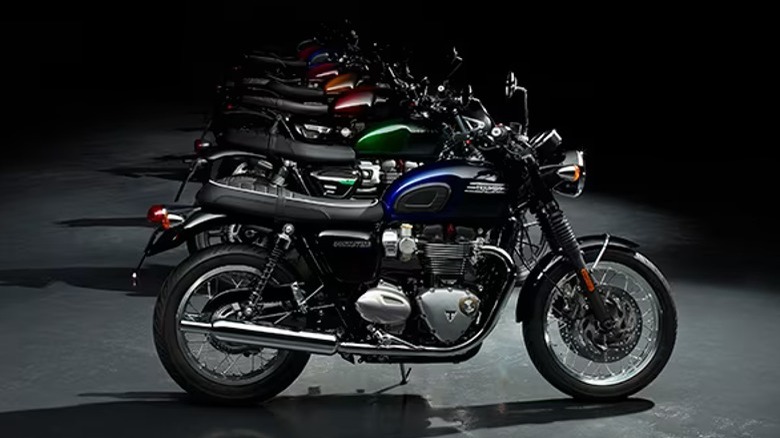 T100s parked in a row