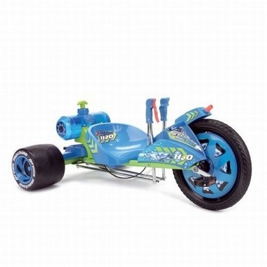 Green Machine big wheel squirt gun