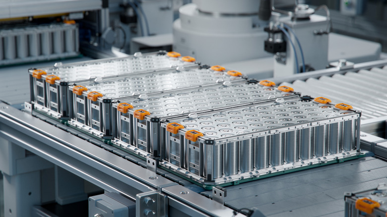 Lithium-ion High-voltage Battery Component for Electric Vehicle or Hybrid Car