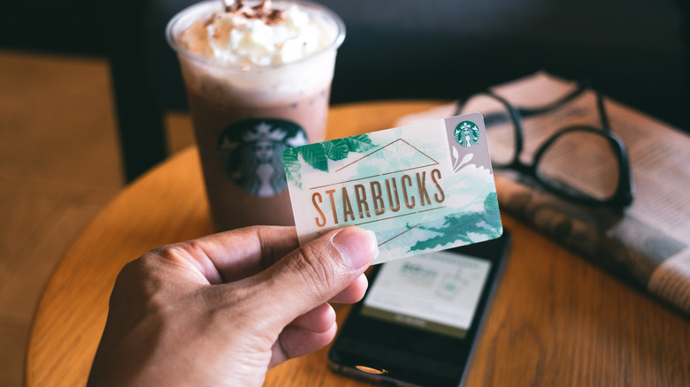 Starbucks gift card