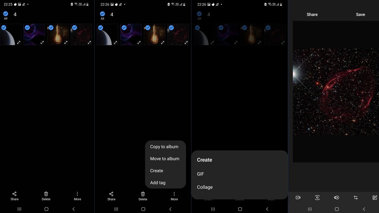 Turning photos into GIFs.