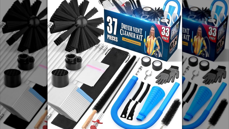 dryer vent cleaning kit