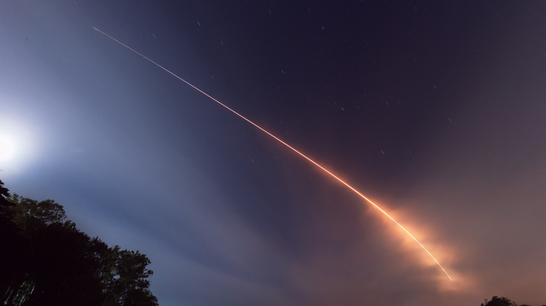 Starlink satellites launch aboard a Falcon X rocket