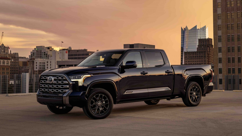 3rd Gen Toyota Tundra Platinum i-Force MAX Hybrid model