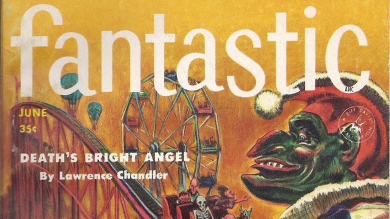 Cover of a science fiction magazine from 1954