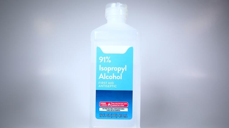 isopropyl alcohol bottle logo