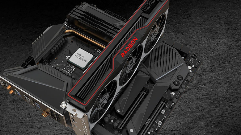 Radeon card on Ryzen motherboard