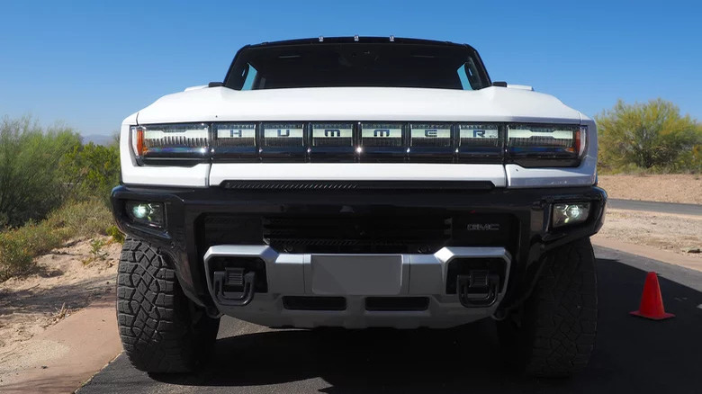 GMC Hummer EV front grille