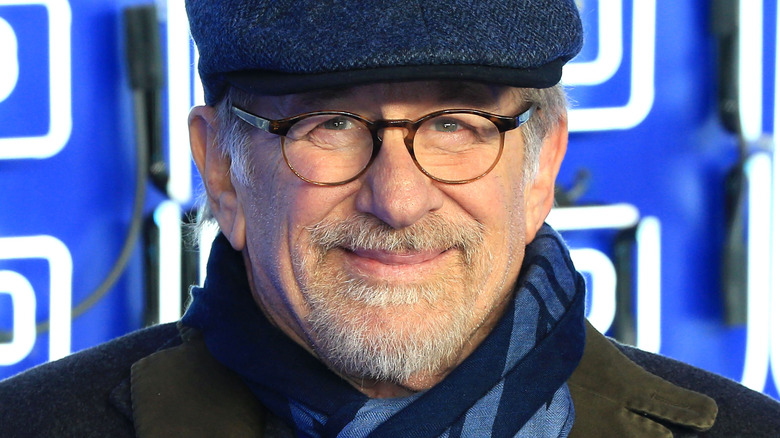 steven spielberg smiling