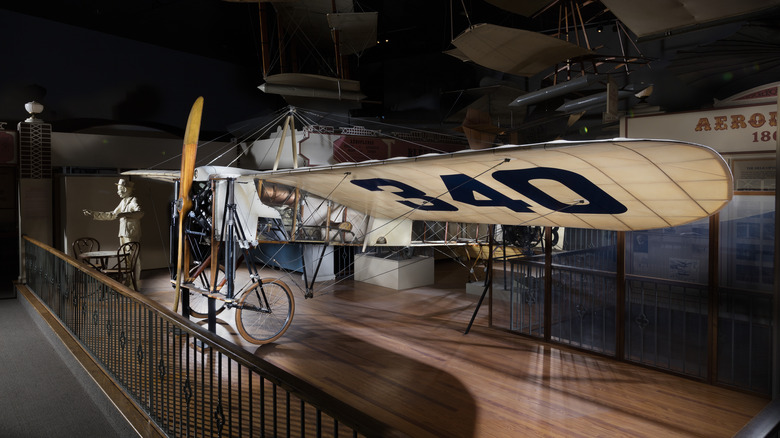 John Domenjoz's Bleriot XI plane