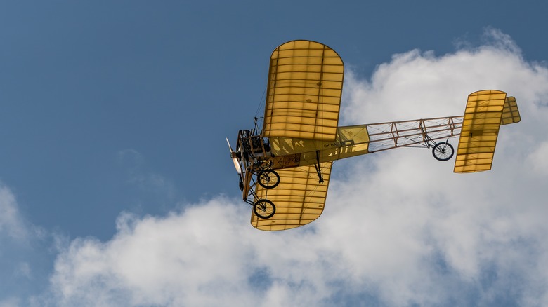 Bleriot XI in flight