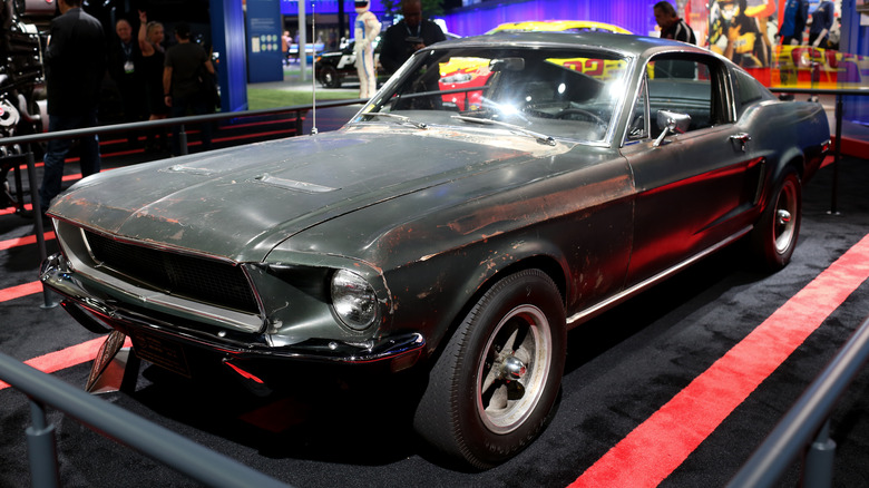 1968 Bullitt Mustang on display