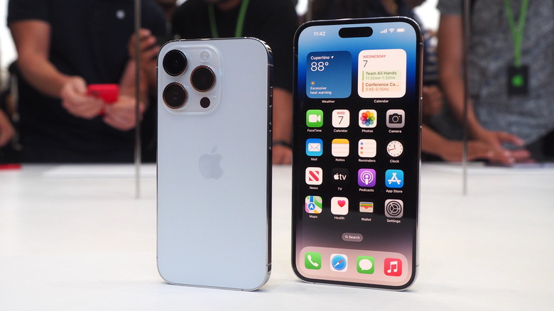 iPhone 14 Pro and 14 Pro Max