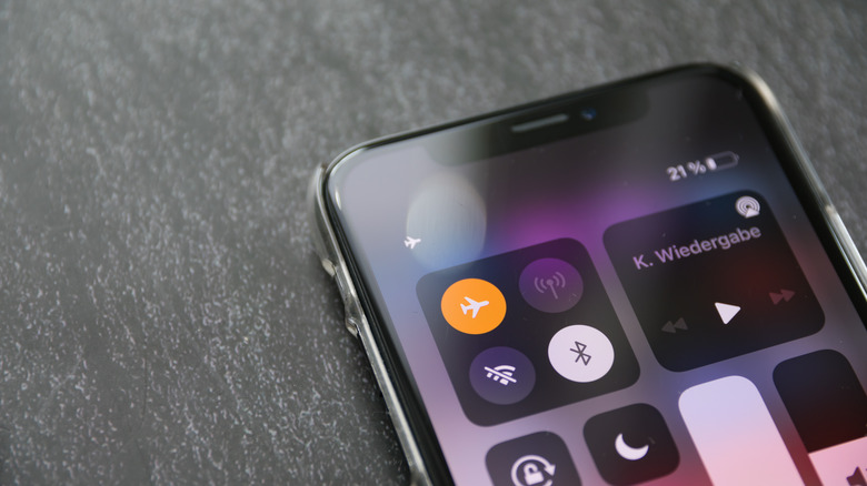 iPhone airplane mode