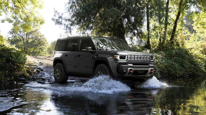 2026 Jeep Recon fording a stream